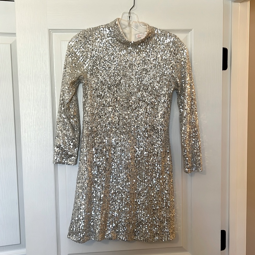 Beautiful sequined girls dress! Size 12